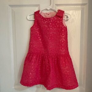 Gymboree Bright Pink Floral Dress